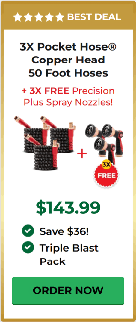 Pocket Hose Copper Head offer price 