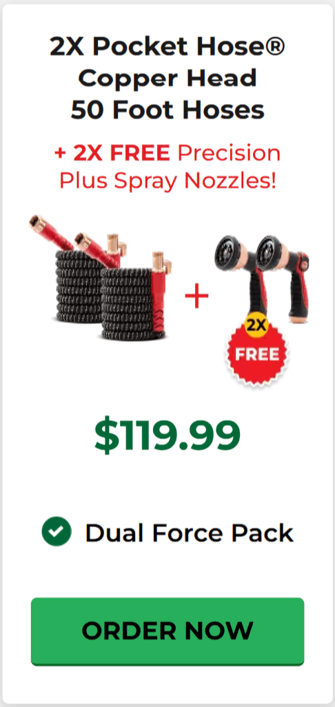 Pocket Hose Copper Head offer price 